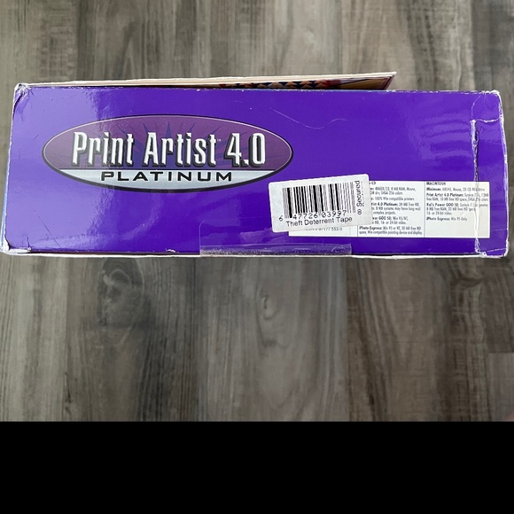 Print Artist 4.0 Platinum Sierra Home 1997 4-CD Windows 95 / Macintosh NEW - Picture 12 of 13